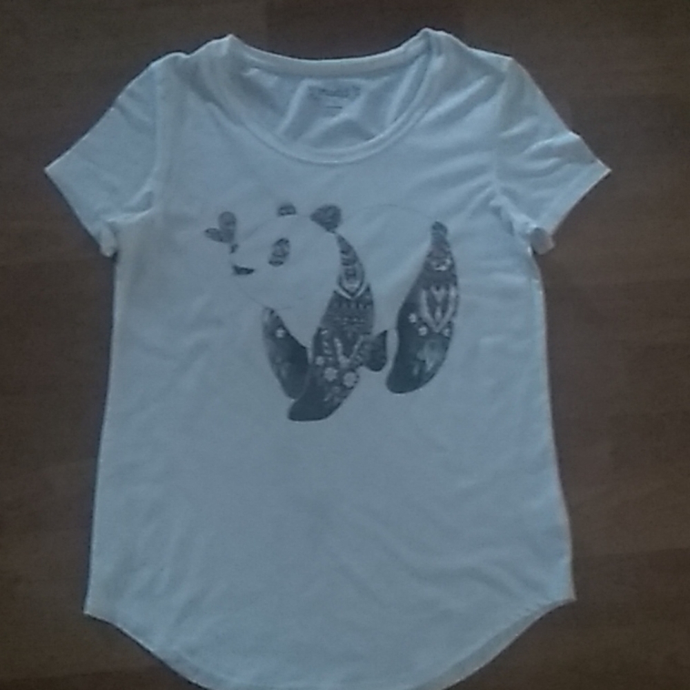 White panda shirt